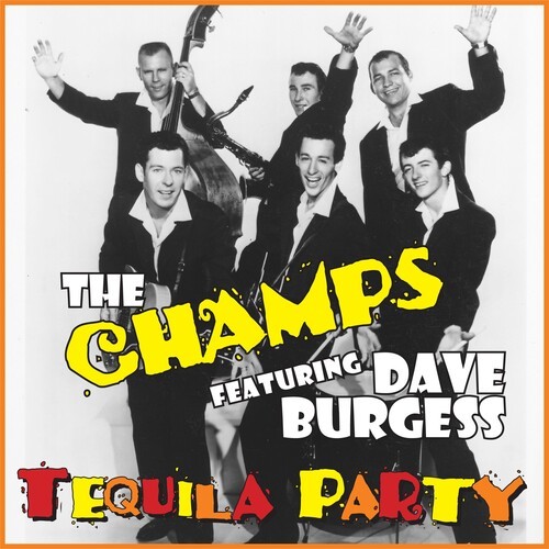 Champs & Dave Burgess - Tequila Party i gruppen VINYL / Pop-Rock hos Bengans Skivbutik AB (3979520)