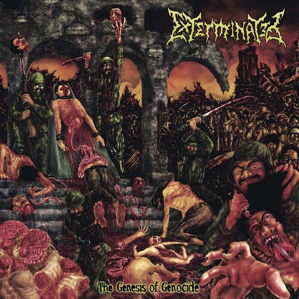 Exterminated - Genesis Of Genocide i gruppen CD / Hårdrock/ Heavy metal hos Bengans Skivbutik AB (3979633)