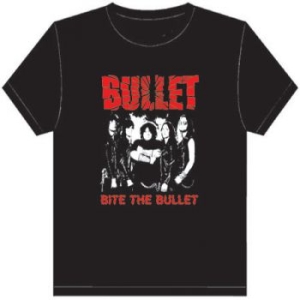 Bullet - T/S Bite The Bullet (L) i gruppen MERCHANDISE / Merch / Hårdrock hos Bengans Skivbutik AB (3979944)