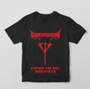 Wormwood - T/S Expose The Rot Which Is Us (L) i gruppen Minishops / Wormwood hos Bengans Skivbutik AB (3980088)