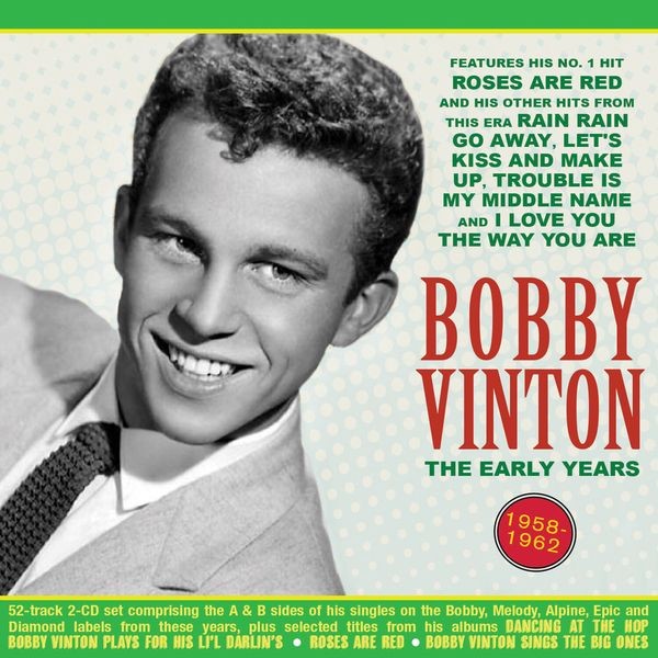 Bobby Vinton - Early Years 1958-62 i gruppen CD / Pop hos Bengans Skivbutik AB (3981661)