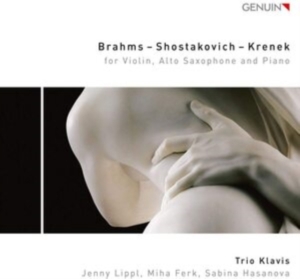 Brahms Johannes Krenek Ernst Sh - Trios i gruppen Externt_Lager / Naxoslager hos Bengans Skivbutik AB (3982131)