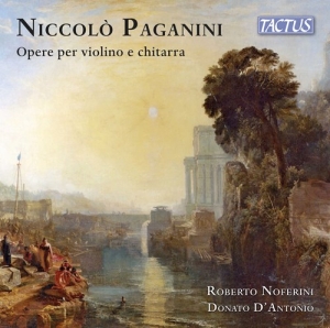Paganini Niccolo - Opere Per Violino E Chitarra i gruppen Externt_Lager / Naxoslager hos Bengans Skivbutik AB (3982144)