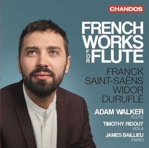 Maurice Durufle Cesar Franck Cami - French Works For Flute i gruppen Externt_Lager / Naxoslager hos Bengans Skivbutik AB (3982161)