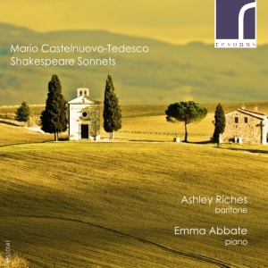 Castelnuovo-Tedesco Mario Shakesp - Shakespeare Sonnets i gruppen Externt_Lager / Naxoslager hos Bengans Skivbutik AB (3982563)