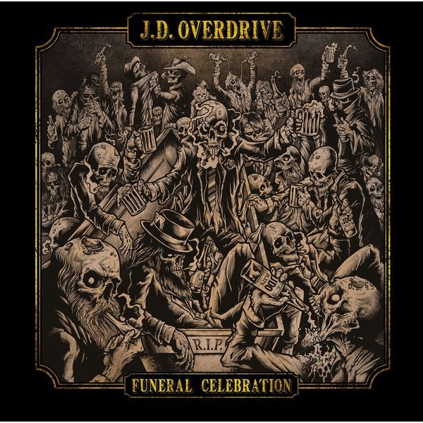 J.D. Overdrive - Funeral Celebration i gruppen CD / Hårdrock/ Heavy metal hos Bengans Skivbutik AB (3982770)