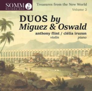 Alexandre Levy Francisco Mignone - Duos By Miguez & Oswald - Treasures i gruppen Externt_Lager / Naxoslager hos Bengans Skivbutik AB (3983147)