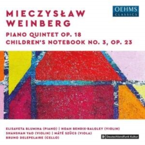 Weinberg Mieczyslaw - Piano Quintet, Op. 18 & Children´S i gruppen Externt_Lager / Naxoslager hos Bengans Skivbutik AB (3983173)