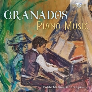 Granados Enrique - Piano Music i gruppen Externt_Lager / Naxoslager hos Bengans Skivbutik AB (3983472)