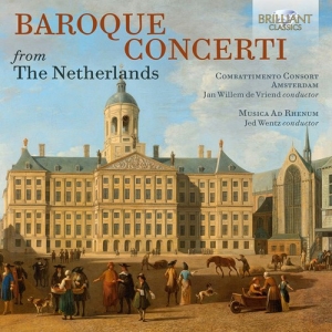 Willem De Fesch Albertus Groneman - Baroque Concerti From The Netherlan i gruppen Externt_Lager / Naxoslager hos Bengans Skivbutik AB (3983474)
