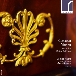 Akers James Branch Gary - Classical Vienna: Music For Guitar i gruppen Externt_Lager / Naxoslager hos Bengans Skivbutik AB (3984122)