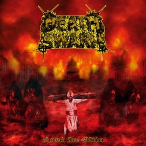 Deathswarm - Forward Into Oblivion (Black Vinyl i gruppen VINYL / Hårdrock/ Heavy metal hos Bengans Skivbutik AB (3985017)