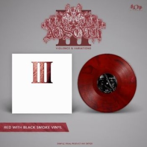 Aosoth - Iii - Violence & Variations (Red Vi i gruppen VINYL / Hårdrock hos Bengans Skivbutik AB (3985222)