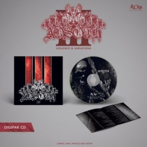 Aosoth - Iii - Violence & Variations (Digipa i gruppen CD / Hårdrock/ Heavy metal hos Bengans Skivbutik AB (3985235)