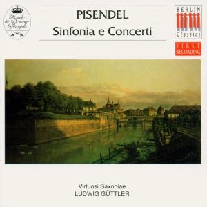 Pisendel Telemann - Sinfonia E Concerti i gruppen Externt_Lager / Naxoslager hos Bengans Skivbutik AB (3985272)