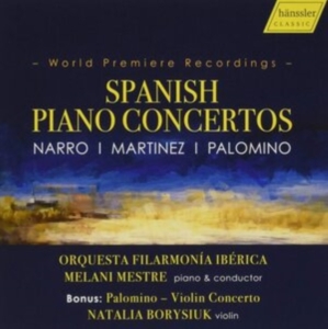 Martinez Mariana Narro Manuel P - Spanish Piano Concertos i gruppen CD / Klassiskt hos Bengans Skivbutik AB (3985415)