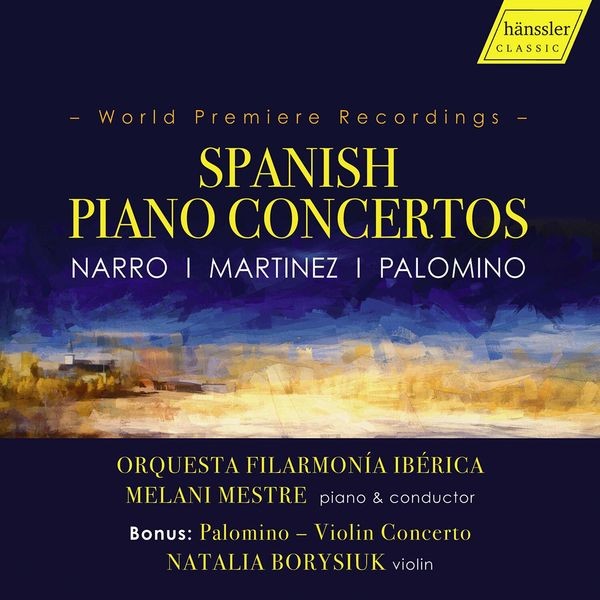Martinez Mariana Narro Manuel P - Spanish Piano Concertos i gruppen CD / Klassiskt hos Bengans Skivbutik AB (3985415)