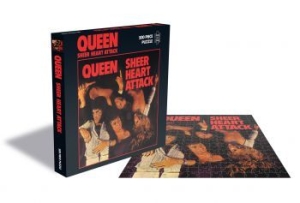Queen - Sheer Heart Attack Puzzle i gruppen MERCHANDISE / Pussel / Pop-Rock hos Bengans Skivbutik AB (3985666)