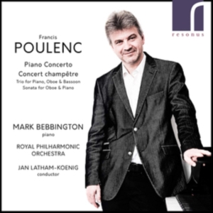 Poulenc Francis - Piano Concerto & Concert Champêtre i gruppen Externt_Lager / Naxoslager hos Bengans Skivbutik AB (3985714)