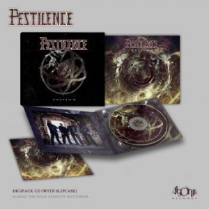 Pestilence - Exitivm (Digipack) i gruppen CD / Kommande / Hårdrock/ Heavy metal hos Bengans Skivbutik AB (3988296)