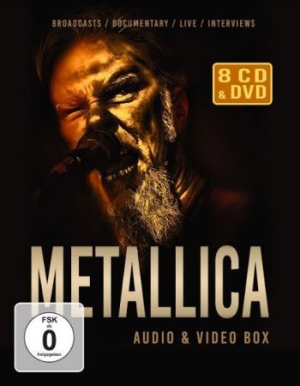 Metallica - Audio & Video Box (6Cd+2 Dvd) i gruppen CD / Hårdrock/ Heavy metal hos Bengans Skivbutik AB (3988758)