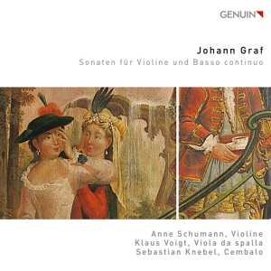 Johann Graf - Sonaten Fur Violine Und Basso Conti i gruppen Externt_Lager / Naxoslager hos Bengans Skivbutik AB (3988787)