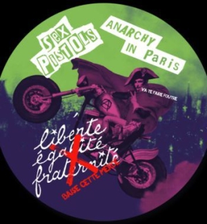 Sex Pistols - Anarchy In Paris (Picture Disc Viny i gruppen VINYL / Rock hos Bengans Skivbutik AB (3989931)
