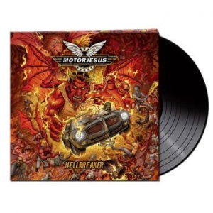 Motorjesus - Hellbreaker (Black Vinyl Lp) i gruppen VINYL / Hårdrock/ Heavy metal hos Bengans Skivbutik AB (3989946)
