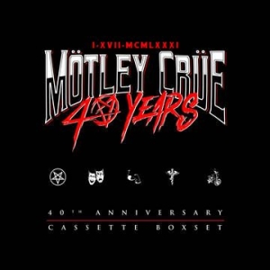 Mötley Crue - 40Th Anniversary Cassette Boxset i gruppen VI TIPSAR / Record Store Day / RSD-21 hos Bengans Skivbutik AB (3990157)