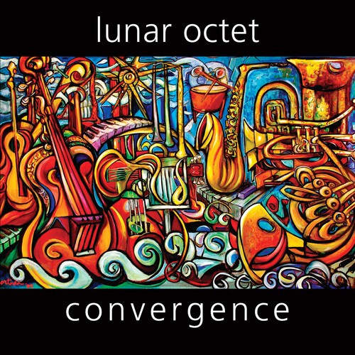 Lunar Octet - Convergence i gruppen CD / Jazz/Blues hos Bengans Skivbutik AB (3990282)