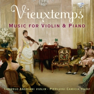 Vieuxtemps Henry - Music For Violin & Piano i gruppen Externt_Lager / Naxoslager hos Bengans Skivbutik AB (3992600)