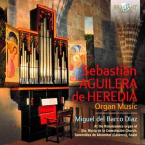 Heredia Sebastian Aguilera De - Organ Music i gruppen Externt_Lager / Naxoslager hos Bengans Skivbutik AB (3992601)
