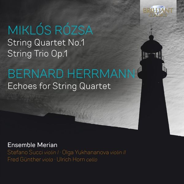 Herrmann Bernard Rozsa Miklos - Rózsa & Herrmann: Music For String i gruppen CD / Klassiskt hos Bengans Skivbutik AB (3992603)
