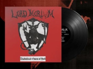 Lord Mortvm - Diabolical Omen Of Hell (Black Viny i gruppen VINYL / Hårdrock/ Heavy metal hos Bengans Skivbutik AB (3992901)