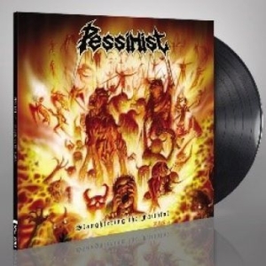 Pessimist - Slaughtering The Faithfull (Black V i gruppen VINYL / Hårdrock/ Heavy metal hos Bengans Skivbutik AB (3994413)