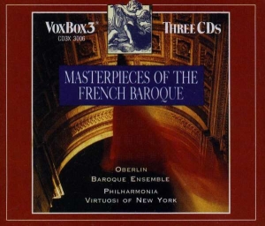 Various - Masterpieces Of The French Baroque i gruppen Externt_Lager / Naxoslager hos Bengans Skivbutik AB (3994450)