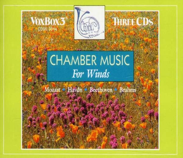 Various - Chamber Music For Winds i gruppen CD / Toppsäljare hos Bengans Skivbutik AB (3994453)