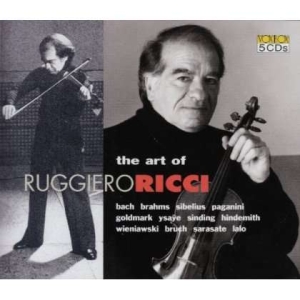 Various - Art Of Ruggiero Ricci i gruppen Externt_Lager / Naxoslager hos Bengans Skivbutik AB (3994473)