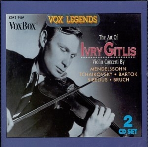 Bartok / Sibelius / Tchaikovsky - Art Of Ivry Gitlis i gruppen Externt_Lager / Naxoslager hos Bengans Skivbutik AB (3994481)