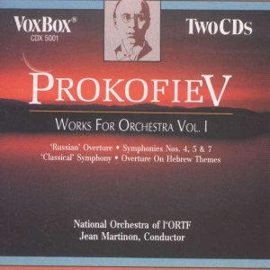 Prokofiev Sergei - Works For Orchestra, Vol. 1 i gruppen Externt_Lager / Naxoslager hos Bengans Skivbutik AB (3994490)