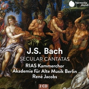 RIAS Kammerchor / Rene Jacobs / Akademie - Bach: Secular Cantatas i gruppen CD / Klassiskt,Övrigt hos Bengans Skivbutik AB (3995056)