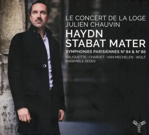 Le Concert De La Loge / Julien Chauvin - Haydn: Stabat Mater/Symphonies Parisienn i gruppen CD / Klassiskt,Övrigt hos Bengans Skivbutik AB (3995293)
