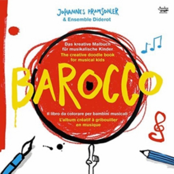 Pramsohler Johannes - Barocco - Creative Doodle Book For Music i gruppen CD / Övrigt hos Bengans Skivbutik AB (3995309)