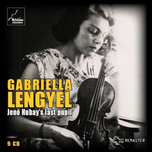 Lengyel Gabriella - Jeno Hubay's Last Pupil -Box Set- i gruppen CD / Klassiskt,Övrigt hos Bengans Skivbutik AB (3995324)