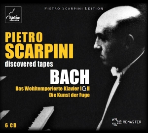 Scarpini Pietro - Scarpini Plays Bach -Box Set- i gruppen CD / Klassiskt,Övrigt hos Bengans Skivbutik AB (3995325)
