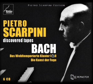 Pietro Scarpini - Scarpini Plays Bach i gruppen CD / Klassiskt,Övrigt hos Bengans Skivbutik AB (3995325)