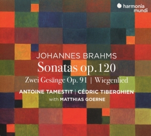 Tamestit Antoine/Cédric Tiberghien/Matth - Brahms: Viola Sonatas op. 120 i gruppen CD / Klassiskt,Övrigt hos Bengans Skivbutik AB (3995338)