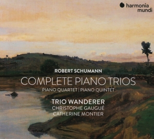 Trio Wanderer / Christoph Gaugué - Robert Schumann: Complete Piano Trios i gruppen CD / Klassiskt,Övrigt hos Bengans Skivbutik AB (3995391)