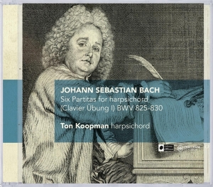 Koopman Ton - Six Partitas For Harpsichord (Clavier Ub i gruppen CD / Klassiskt,Övrigt hos Bengans Skivbutik AB (3995494)