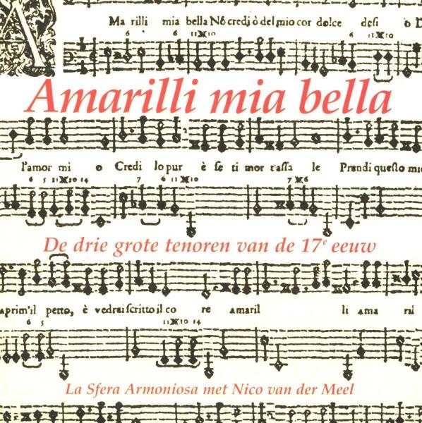 Caccini/Rasi/Dognazzi - Amarilli Mia Bella i gruppen CD / Klassiskt hos Bengans Skivbutik AB (3995573)
